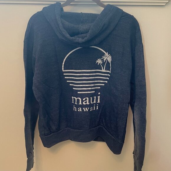 Blue Maui Full-Zip Hoodie - Picture 2 of 2